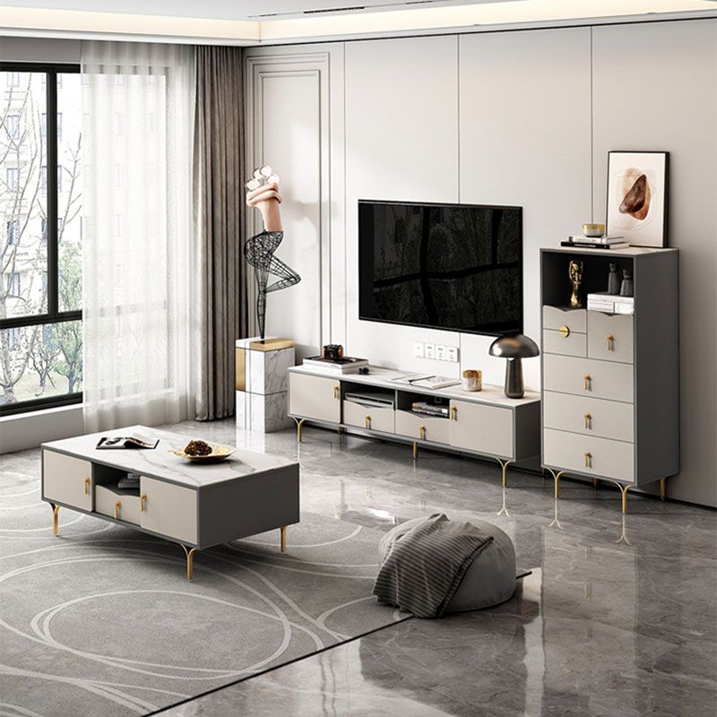 15.6-inch Width Glam Dresser Manufactured Wood Storage Chest