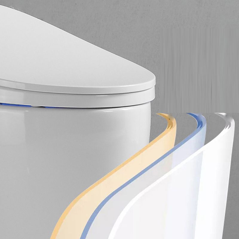 Contemporary One Piece Toilet Bowl Wall Mount Porcelain Urine Toilet