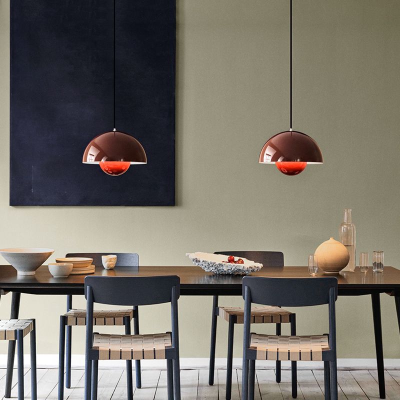 Modern Style Colorful Hanging Light Creative Metal Pendant Lighting Fixture