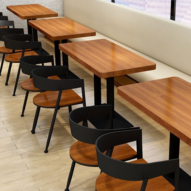 Industrial Style Dining Room Collection Pine Solid Wood Dining Site Table