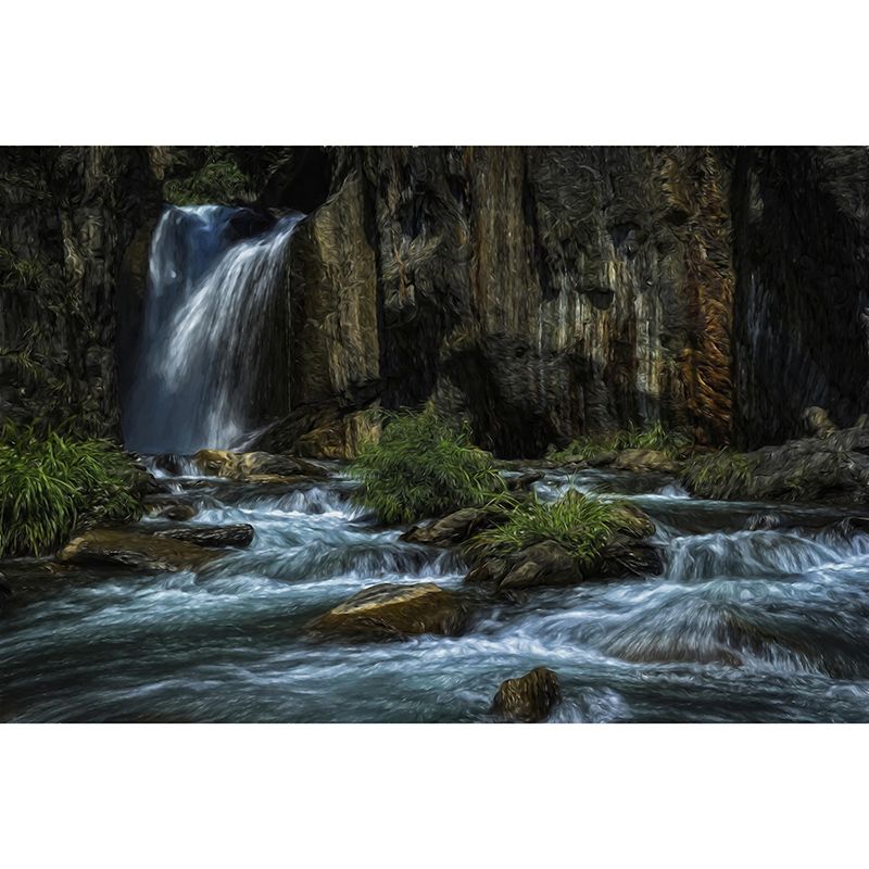 Natural Scene Illustration Painting Mural Decorative Eco-friendly for Home Decor