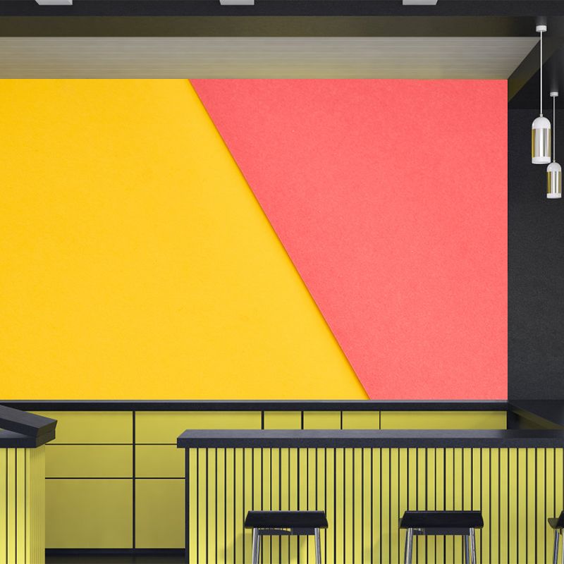 Illustration Customized Geometry Mural Contemporary Wall Decor Office Wall Murals