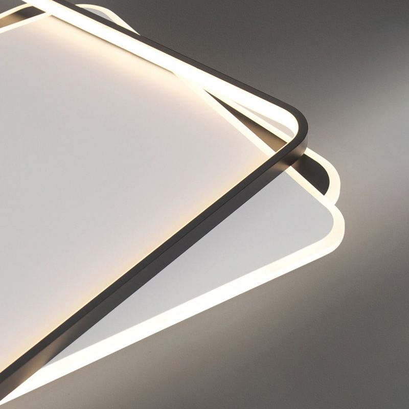 Simple Flush Moun Ceiling Lamp Ultra-thin Lamp for Bedroom Living Room