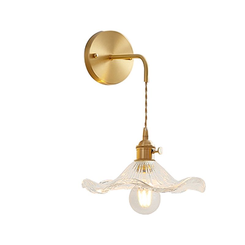 Geometrische Wandlampen für industrielle Stile Glas 1 leichte Wandleuchten