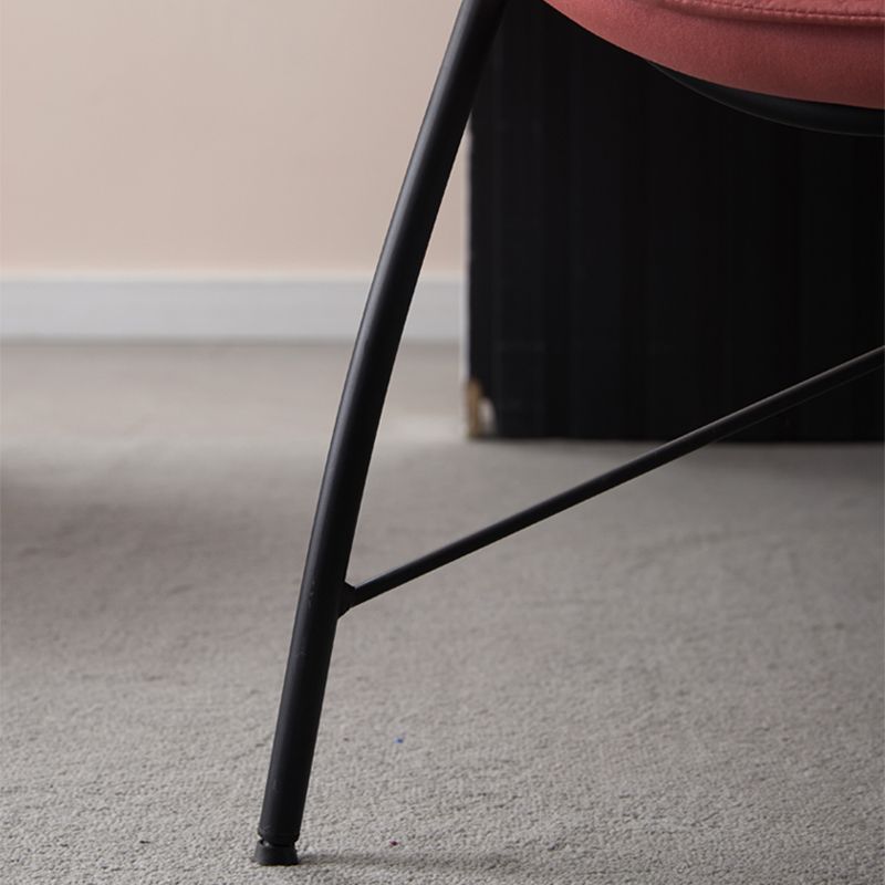 Contemporary 28.3"W Faux Leather Accent Armchair with Flared Arms