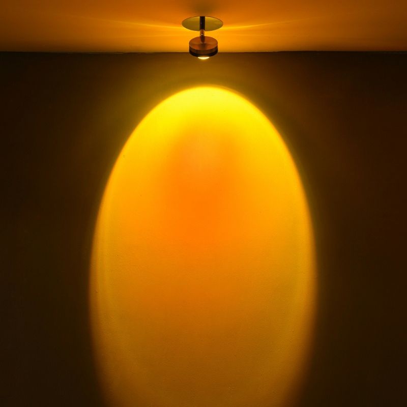 Moderner Stil Geometrischer Wandmontaglampe Metall Multi Lichter Leuchten in Silber in Silber