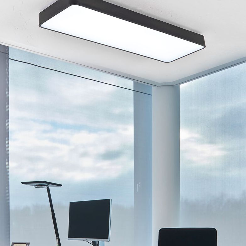 Rectangle Box Flush Mount Lights Modern Minimalist Style Acrylic Flush Light