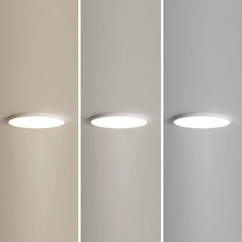 Éclairage encastré à LED blanc rond plafonniers encastrés modernes