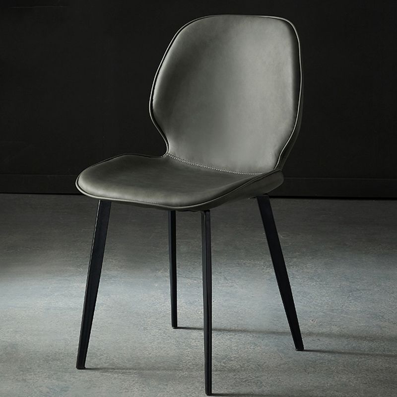 Industrial Style Side Chair Wingback Dining Room Chair for Home