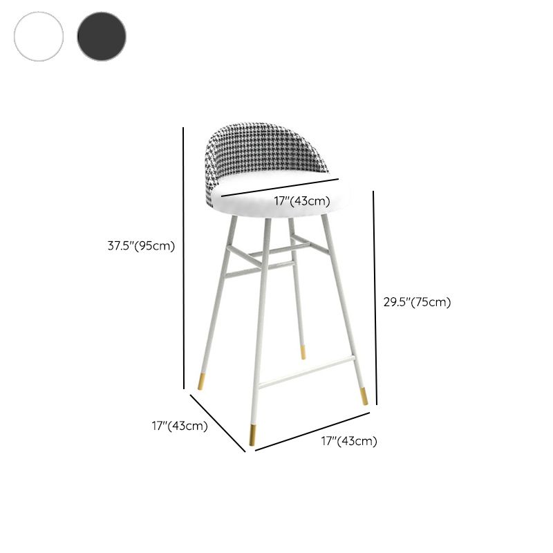 Modern Stone Bar Table Set 1/3 Pieces Counter Table with Solid Back Stools
