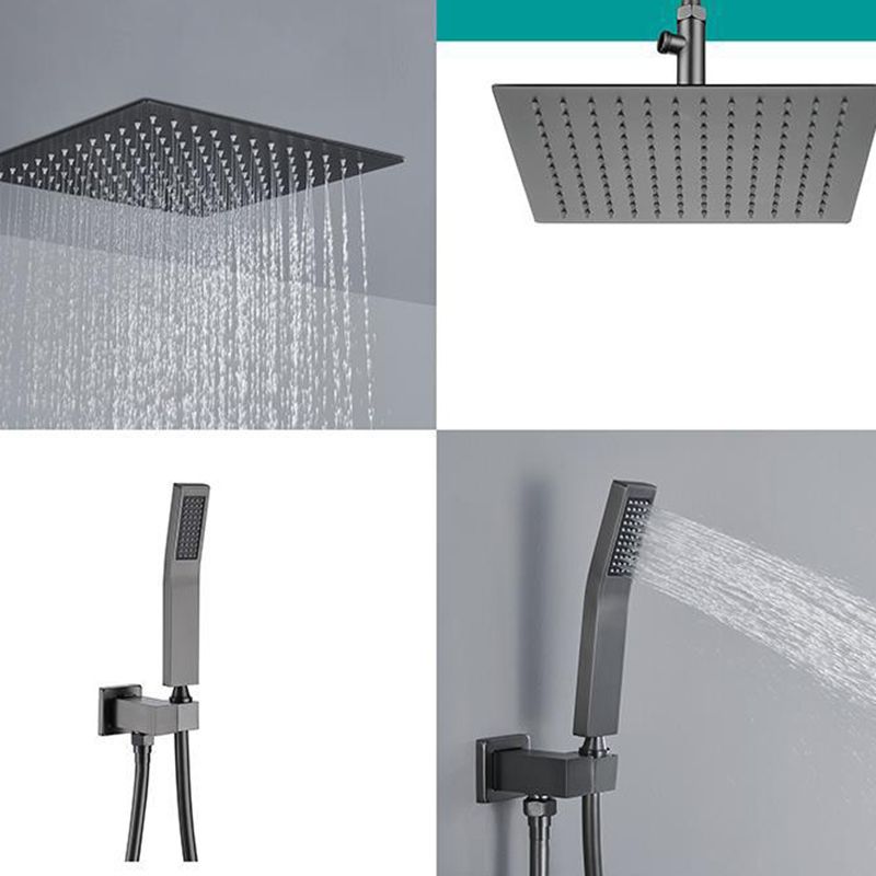 Modern Shower Trim Brass Handheld Shower Head Ceiling Mounted Shower System
