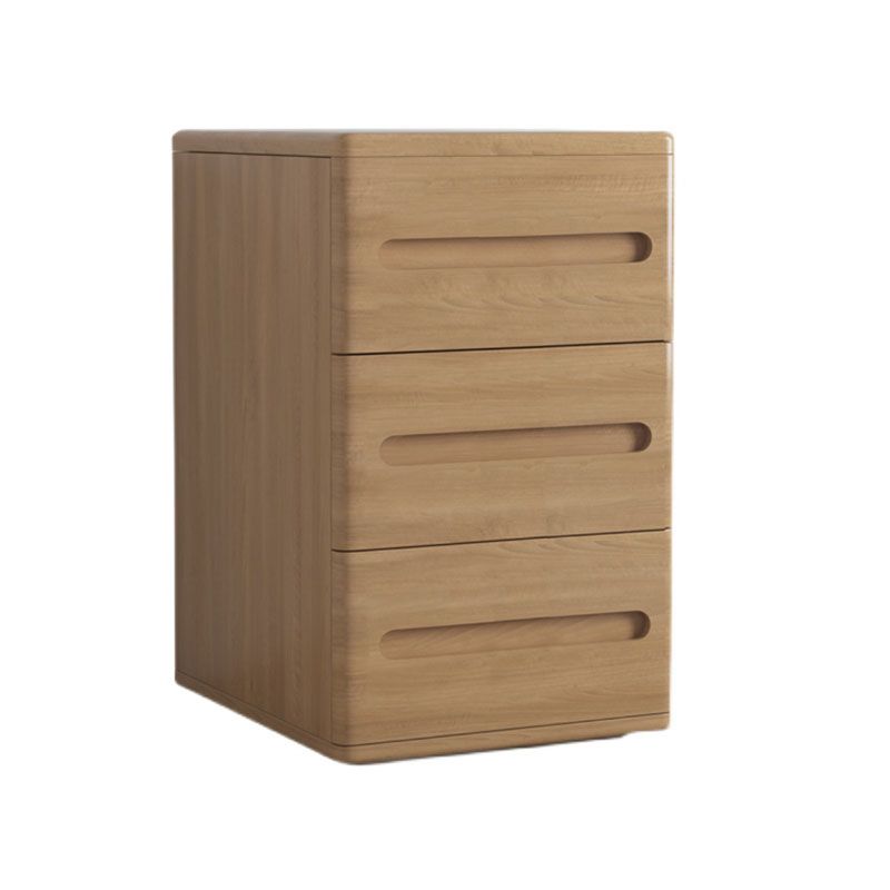 Modern Storage Chest Dresser Solid Wood Dresser with 3 Drawers