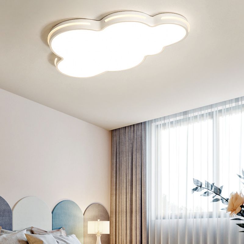 Plafonniers Cloud Flush 1 luminaire métallique nordique encastré