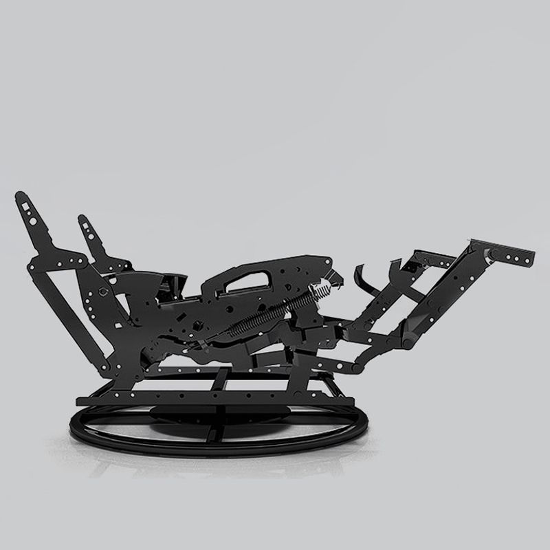 Manual-Push Botton Recliner Traditional Fabric Pushback Recliner