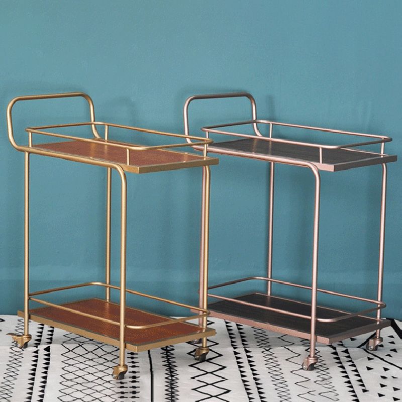 32.28" High Modern Style Prep Table Rolling Stone Prep Table for Dining Room