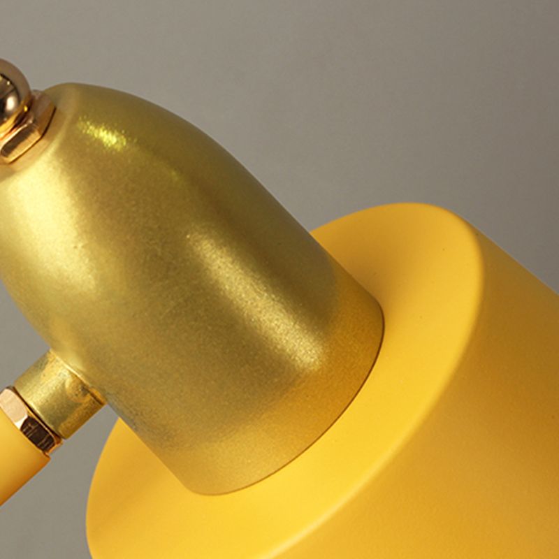 Lampada da tavolo conico in stile contemporaneo metallo a 1 luce