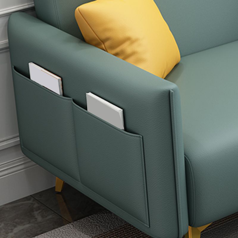 Contemporary Standard Square Arm Living Room Stationary Seating