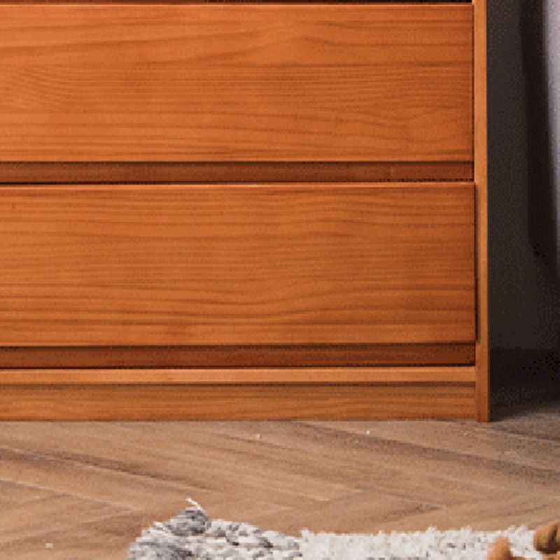 15.74" Wide Modern Accent Chest with 5/6Drawers Wood Rectangle Chest