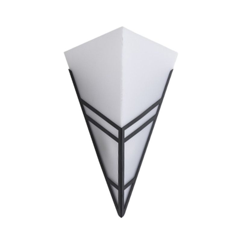Triangle Modernist Wall Sconce Metal Sconce Light for Hallway