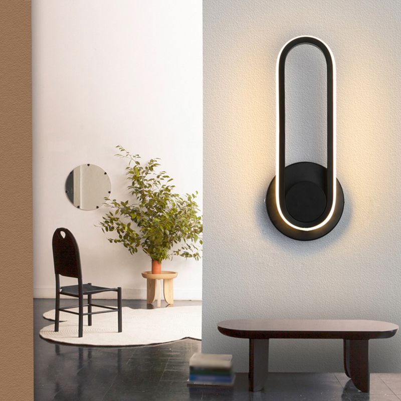 Nordic Style Aluminium Wall Light Geometry Rotatable LED Wall Lamp for Bedroom