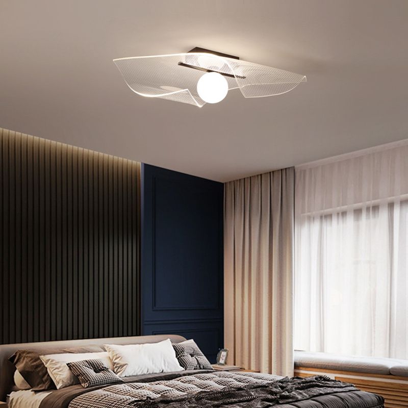 LED Indoor Decoration Flush Mount Fixture Special Shape Flush Mount Lighting for Living Room