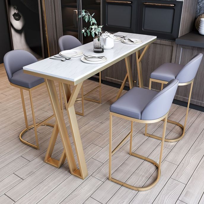 1/3/5/7 Pieces Bar Stool and Table Contemporary Bar Table Set