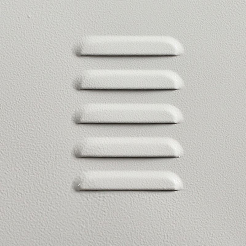 Metal White Storage Cabinet Contemporary Cabinet for Bathroom