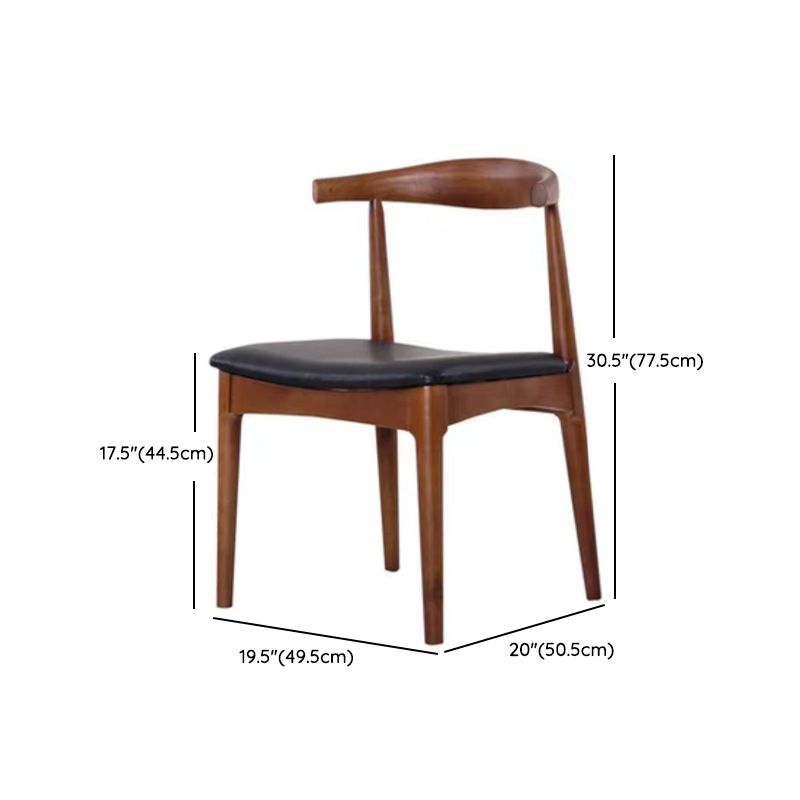 1/2/3/5 Pieces Rectangle Dining Set Solid Wood Dining Table with Wooden Chairs