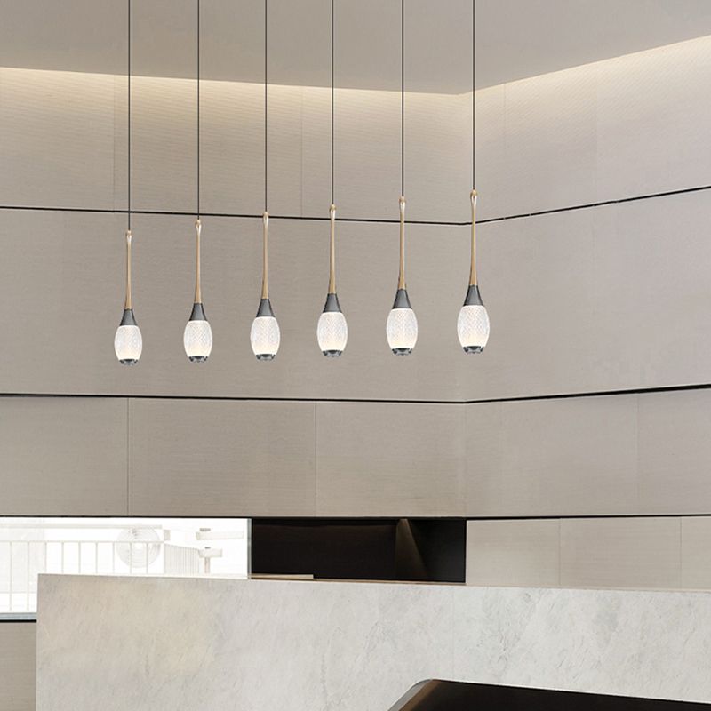 Unique Shape Island Lights Contemporary Style Metal Island Lighting