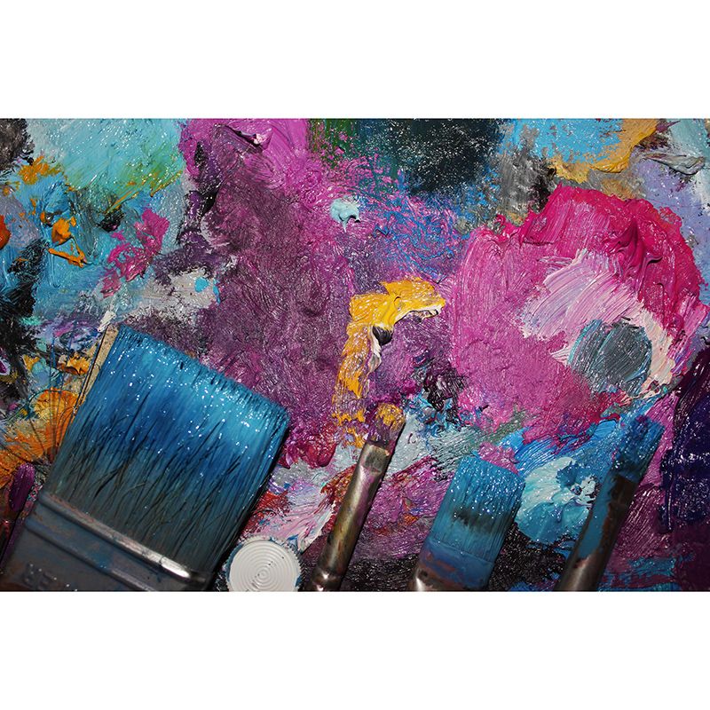 Decorative Art Wallpaper Classic Illustration Mildew Resistant Interior Murals