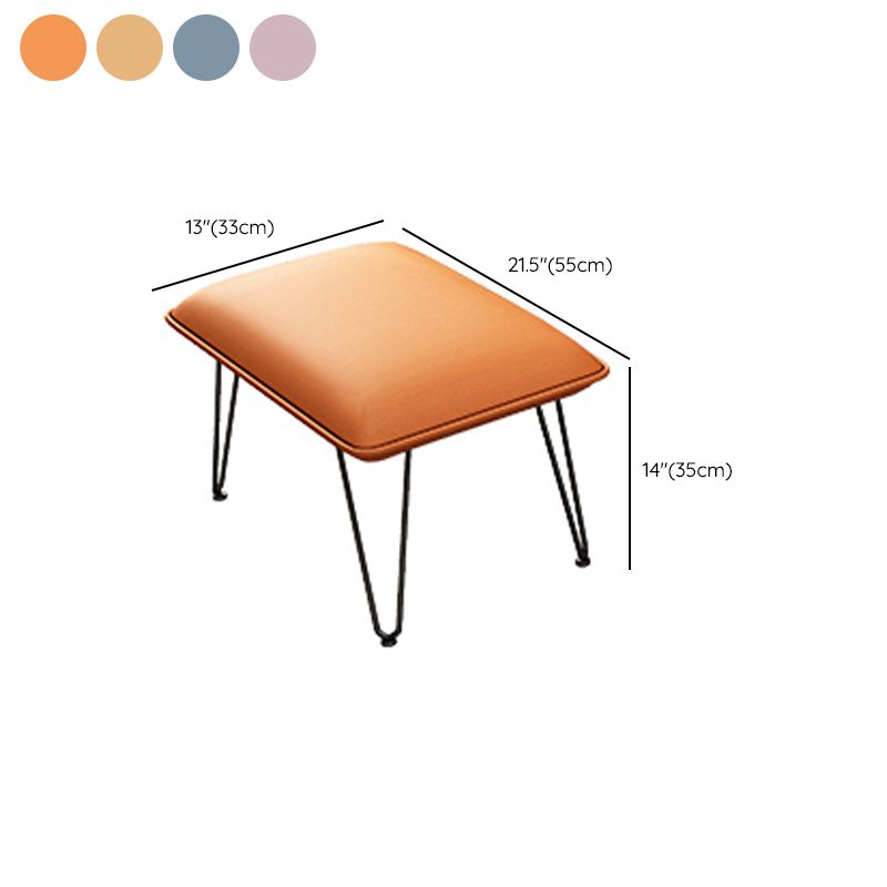 Modern Rocker Upholstered Button-Tufted with Dark legs Wingback Rocker Chair