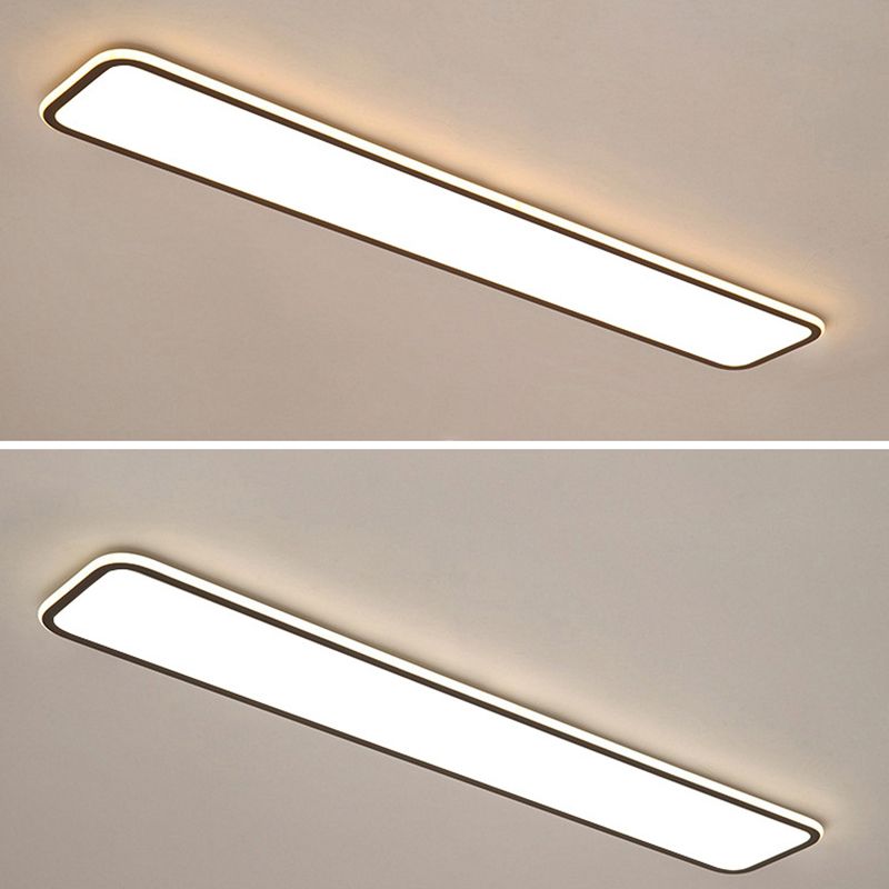 Metalen flatpanel verzonken plafondverlichtingsarmaturen Minimalistische kantoorverzonken plafondlamp