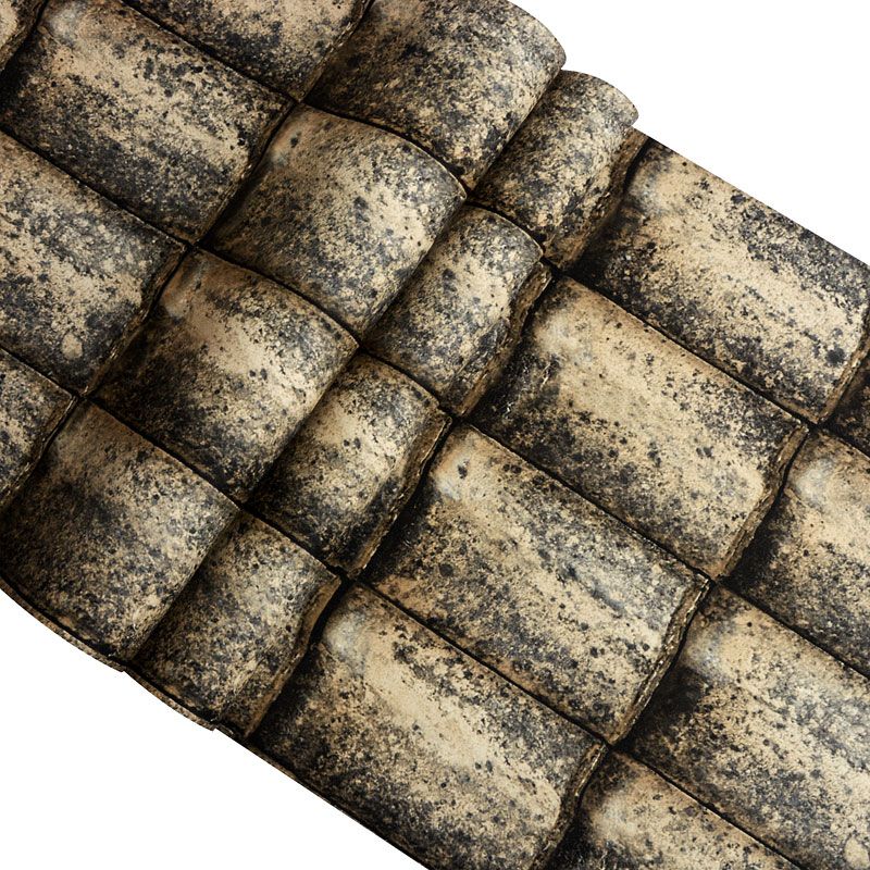 Tile Effect Wall Covering Plaster Wallpaper Roll for Coffee Shop Decoration, 33 ft. x 20.5 in