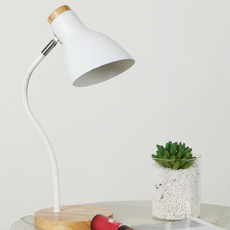 Various Colors Metal Table Lamp Contemporary Table Lamps for Study Room