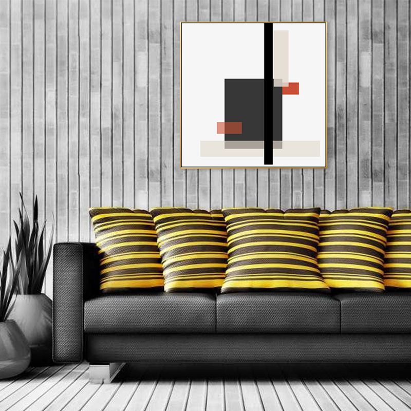 Textured Creative Abstract Wall Decor Nordic Style Canvas Art, Multiple Sizes Options