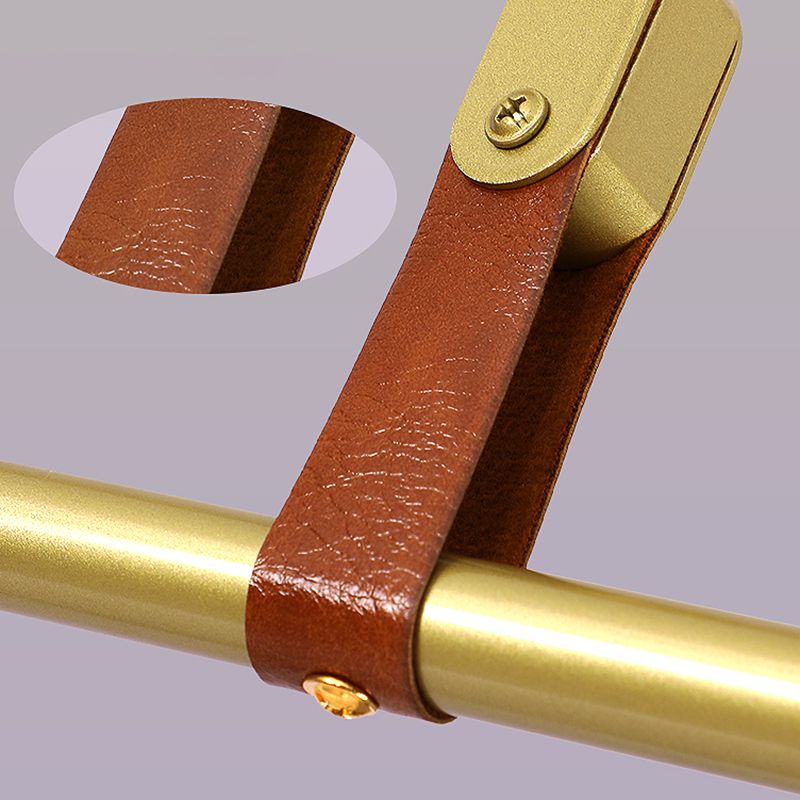 Lineare Metall Island Leuchte moderne Deckenheizlicht für Esszimmer