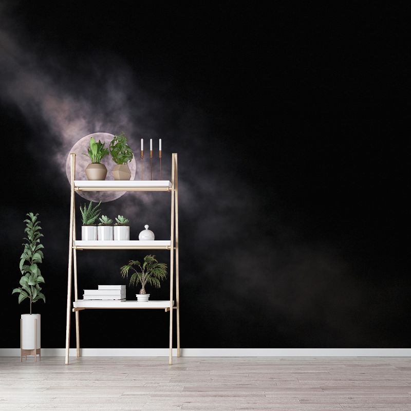 Galaxy Wall Mural Customized Modern Wall Covering for Bedroom, Water Resistant