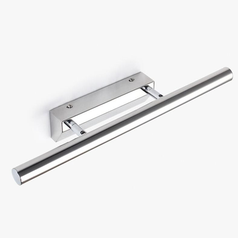 Silber Einfachheit Eitelkeit Wandleuchten LED -Wandleuchte Spiegel vordere Licht