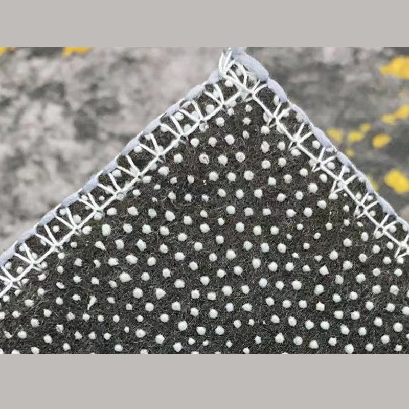 Multicolored Trendy Rug Watercolor Printed Carpet Polyester Stain Resistant Rug for Living Room