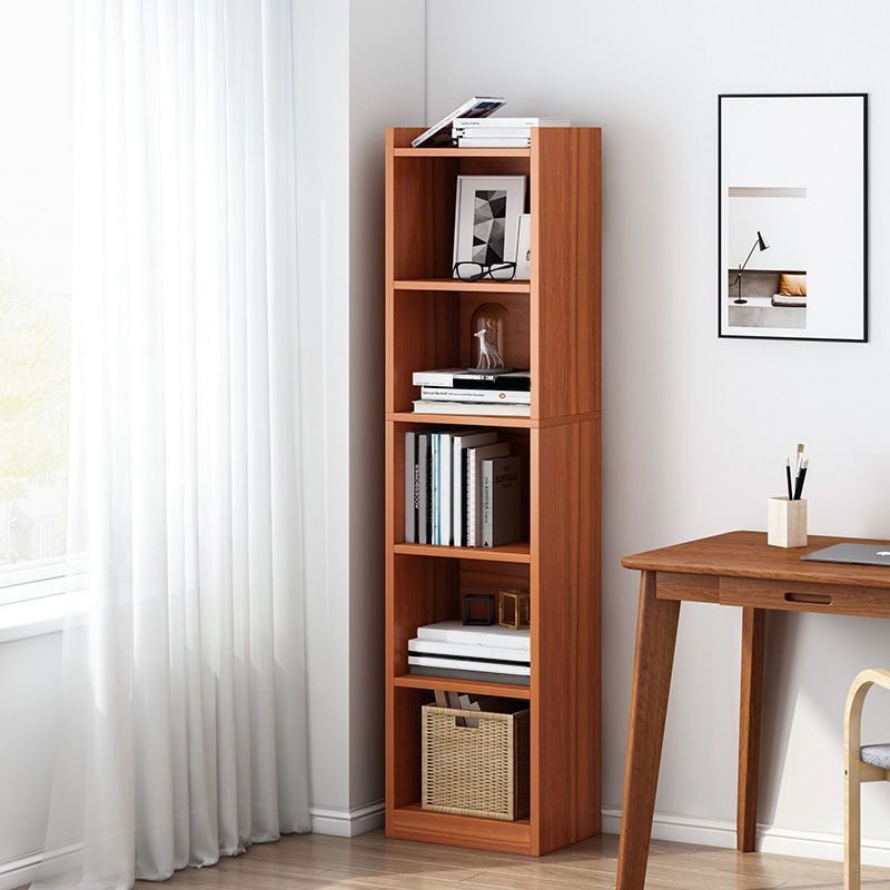 Contemporary Manufactured Wood Bookshelf Standard Home Bookcase