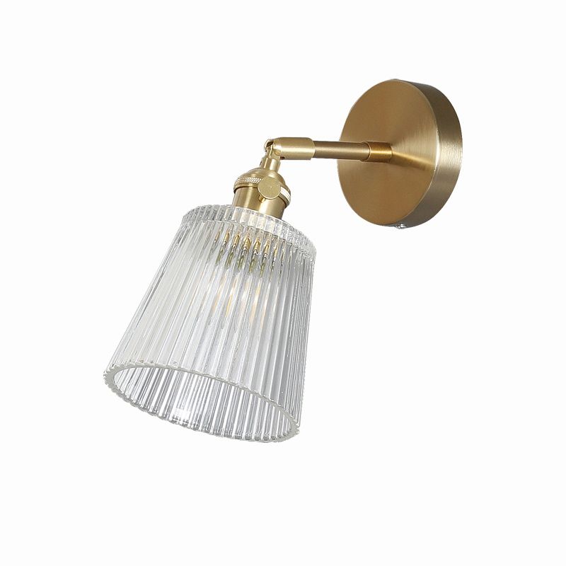 Industrielle schattierte Wandmontage Leuchte eindeutige Glaswandleuchte für Bett