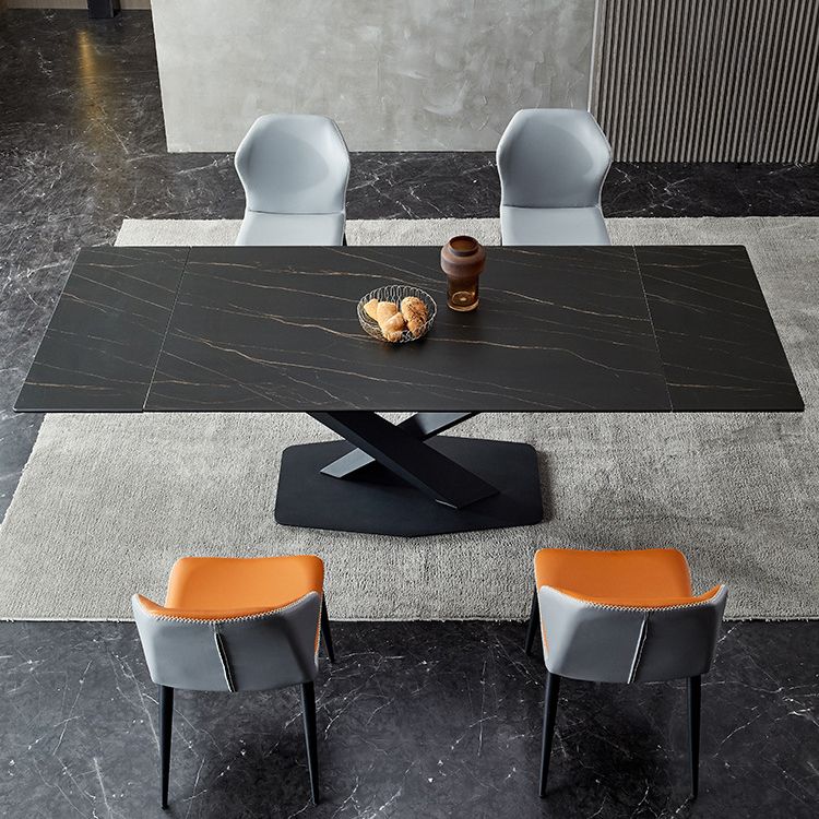 Modern Home Dining Room Set 1/4/5 Pieces Extensible Dining Table Set