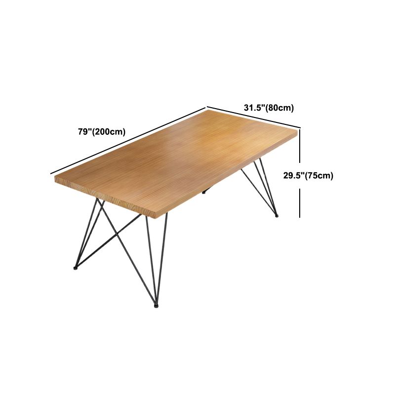 Industrial Wood 1/2/7 Pieces Dining Set Legs Dining Furniture