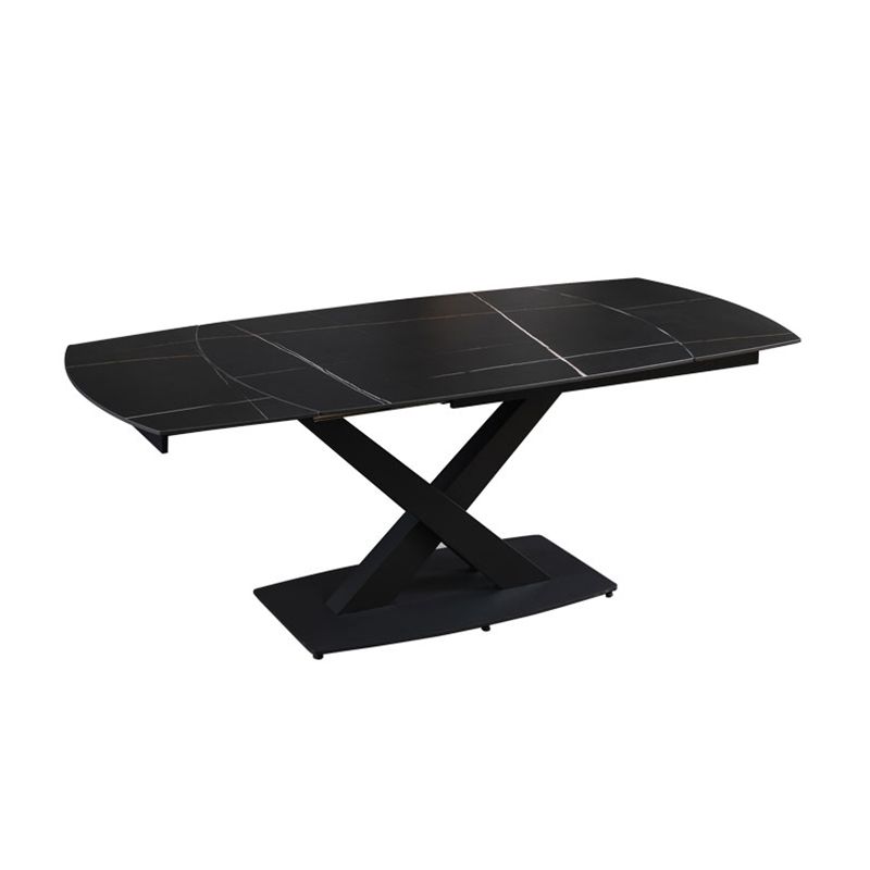 Modern Style Rectangle Stone Table Set 1/2/7 Pieces Dining Set for Kitchen