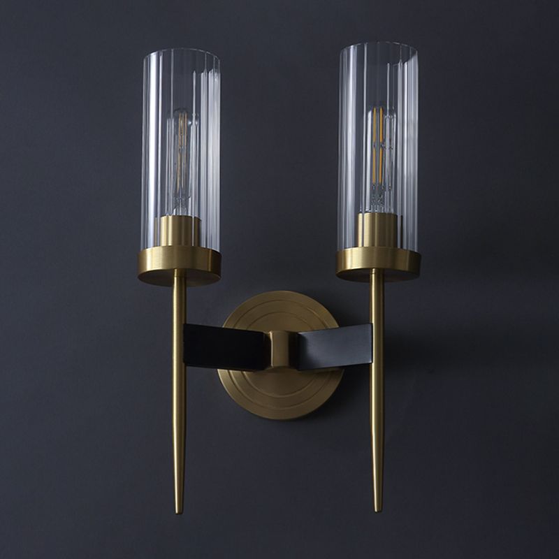 Unique Shape Wall Mount Light Fixture Modern Wall Mounted Lighting in Gold