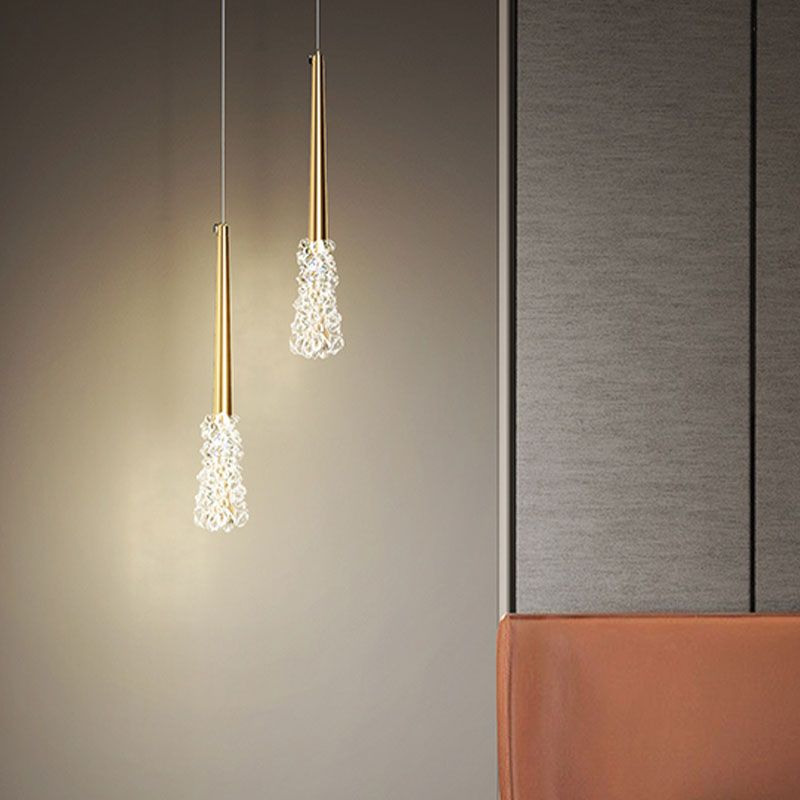 Kristall verjüngte Beleuchtung Anhänger moderne Anhänger Deckenleuchten für Schlafzimmer