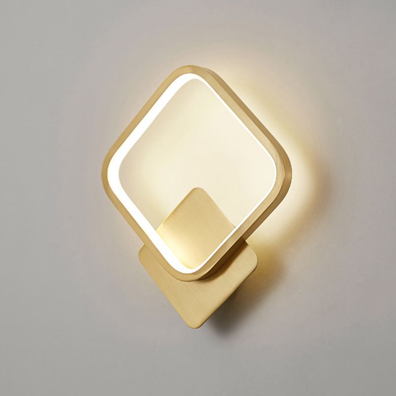 1-Light Sconce Light Modern Metal Sconce Light Fixture for Bedroom