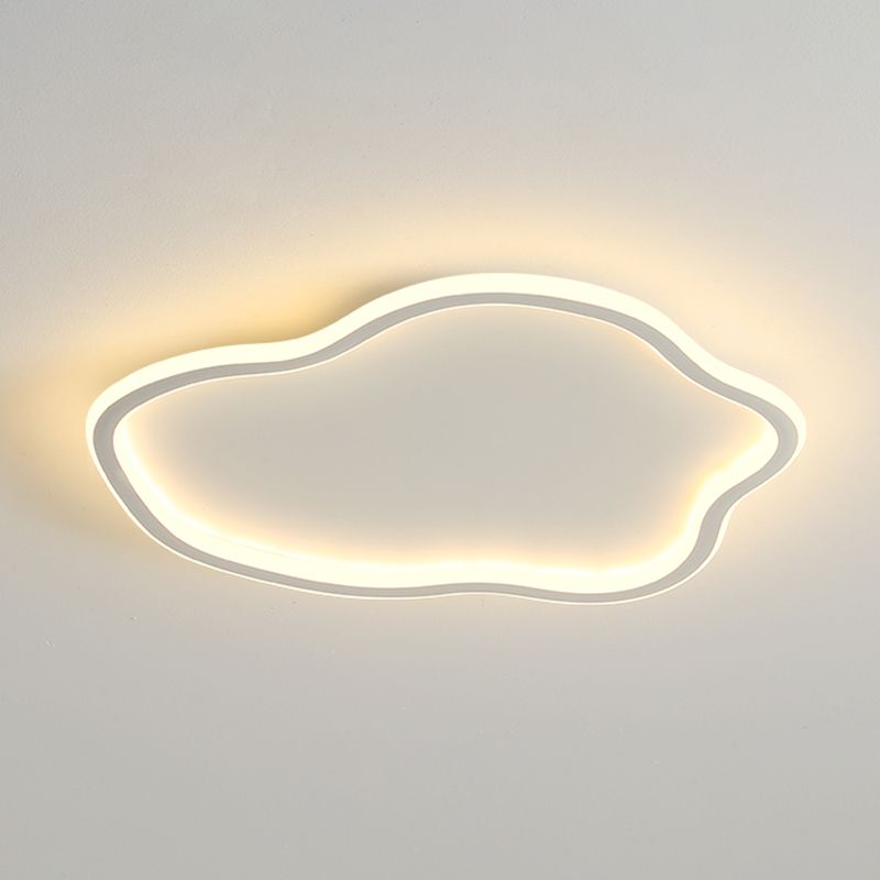 Géométrique 1 lumière LED encastré métal moderne encastré chambre à coucher lumière