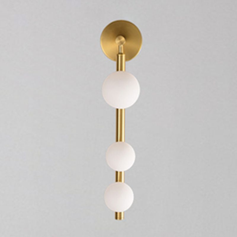 Bubbles Glass Sconce Light Fixture Minimalist-Style Wall Light Fixture for Bedroom