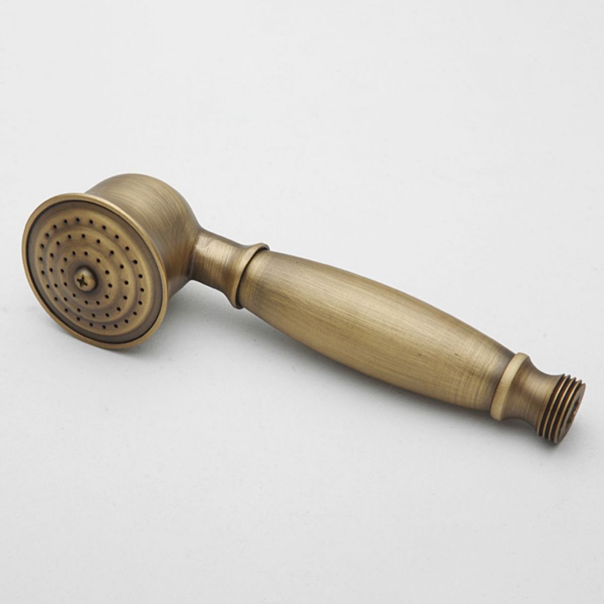 Traditional Floor Mounted Metal Freestanding Tub Filler Double Handles Bathtub Faucet